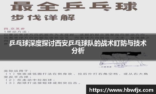 乒乓球深度探讨西安乒乓球队的战术盯防与技术分析